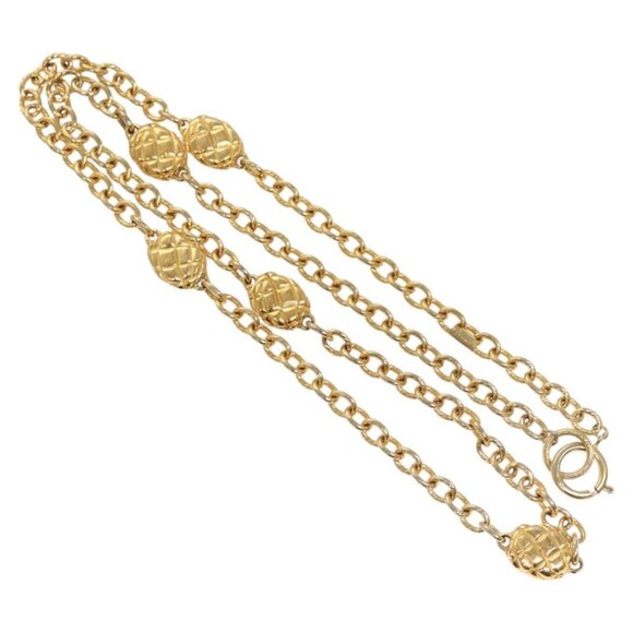 CHANEL Chain Belt metal Gold CC Auth bs25545 main image 13